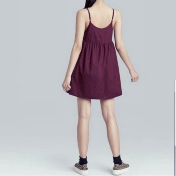Wild Fable Maroon Dress Sz Small - Picture 2 of 5